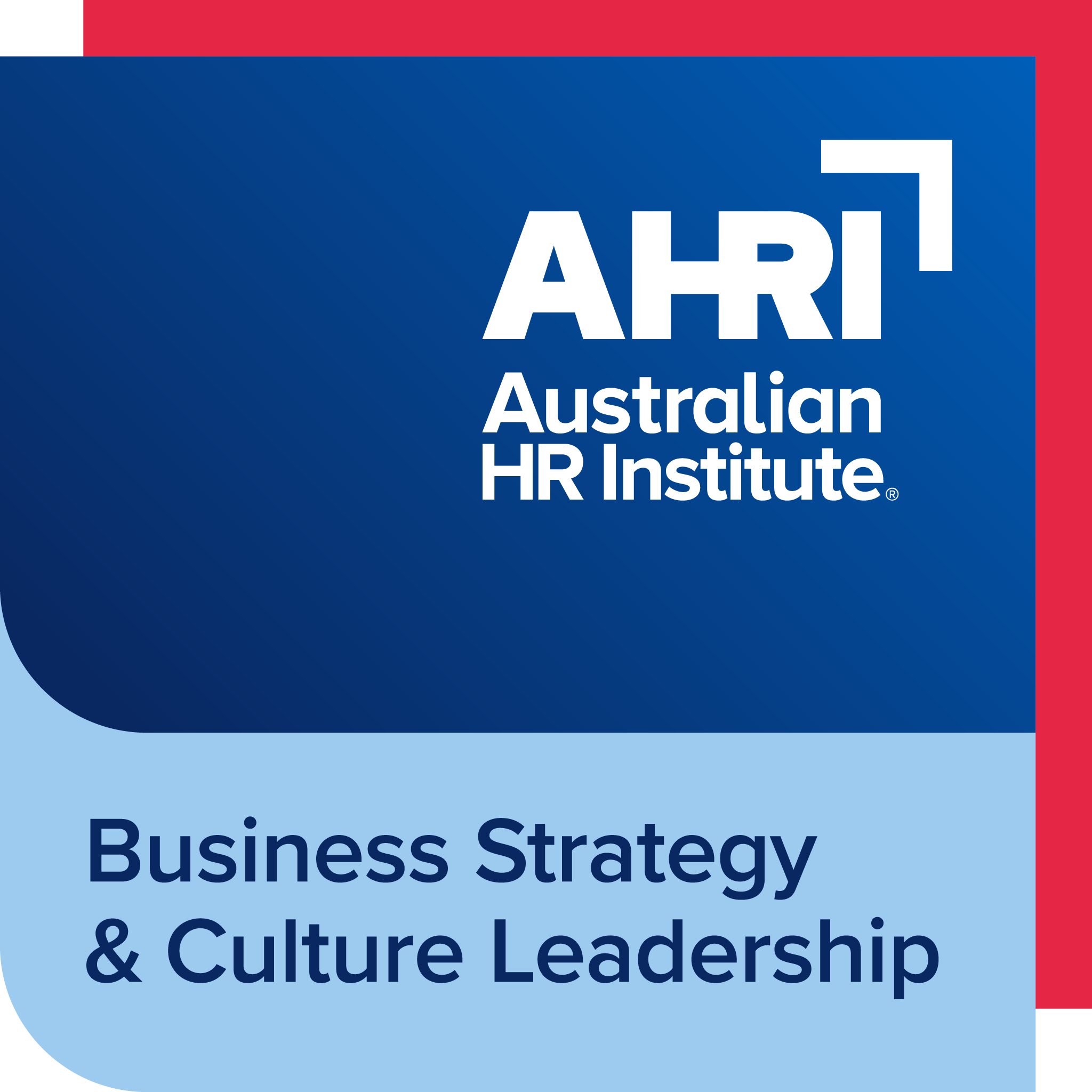 AHRCF Micro-Credential: Business Strategy & Culture Leadership
