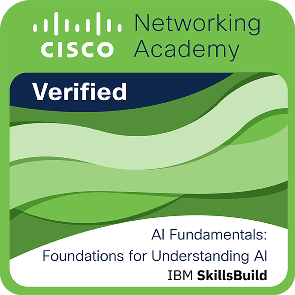 AI Fundamentals: Foundations for Understanding AI badge