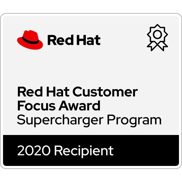 2020 Red Hat Customer Focus Award Winner