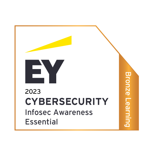 EY Cybersecurity - Information Security Awareness Essentials - Bronze Learning (2023)