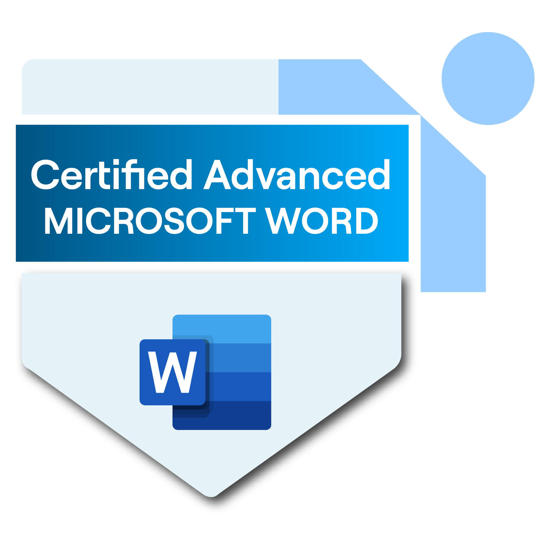 Tosa for Microsoft Word Certified User - Advanced Level