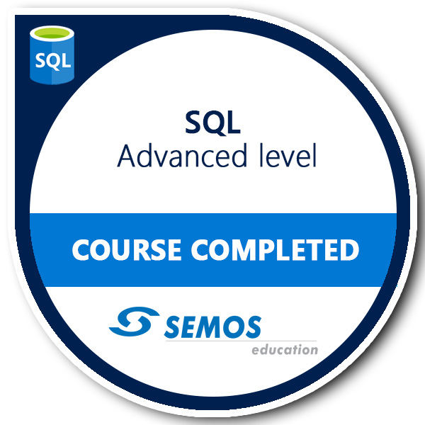 SQL - Advanced level