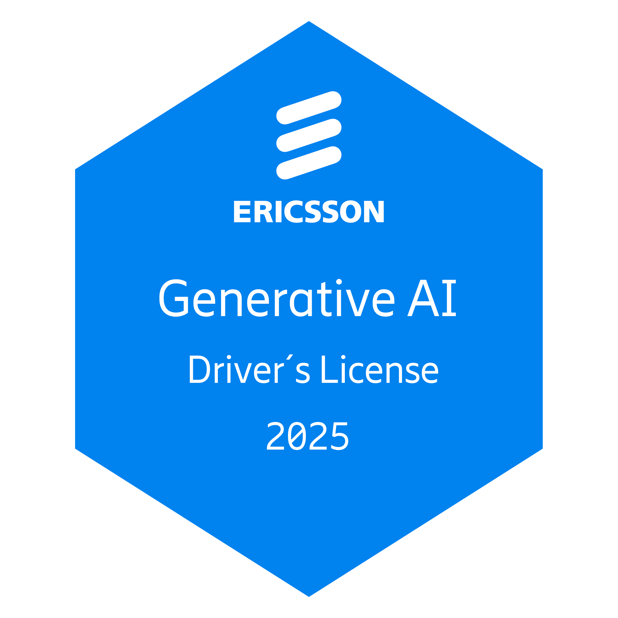 Generative AI Driver's License 2025
