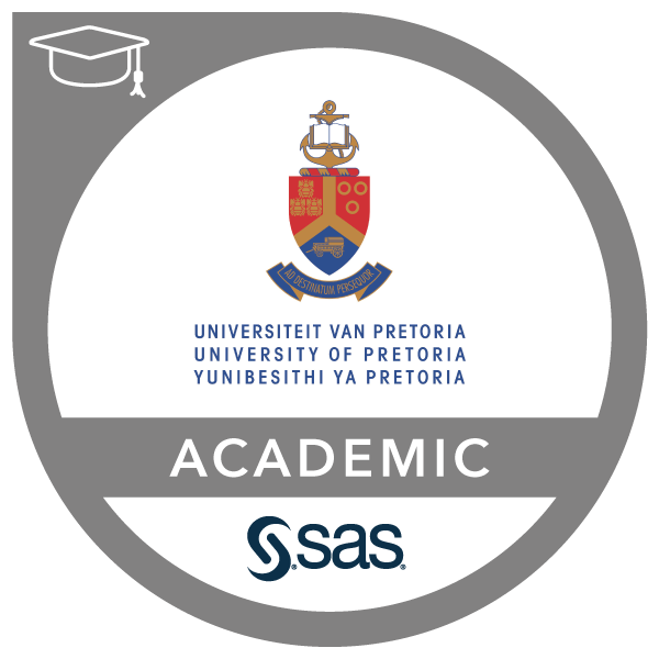 SAS - University of Pretoria Academic Specialization in Advanced Data Analytics - MCom