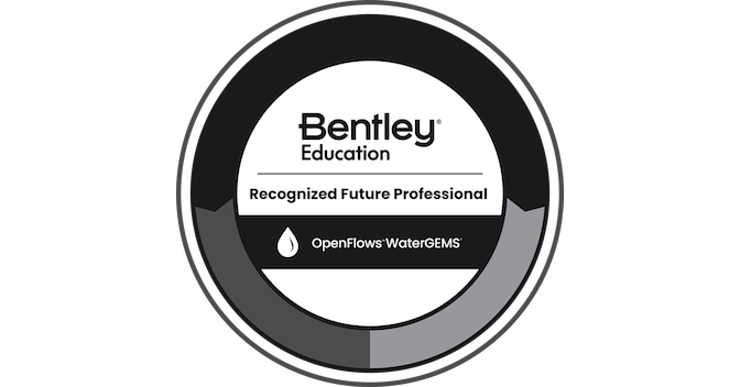 Bentley Education: Recognized Future Professional - OpenFlows WaterGEMS ...