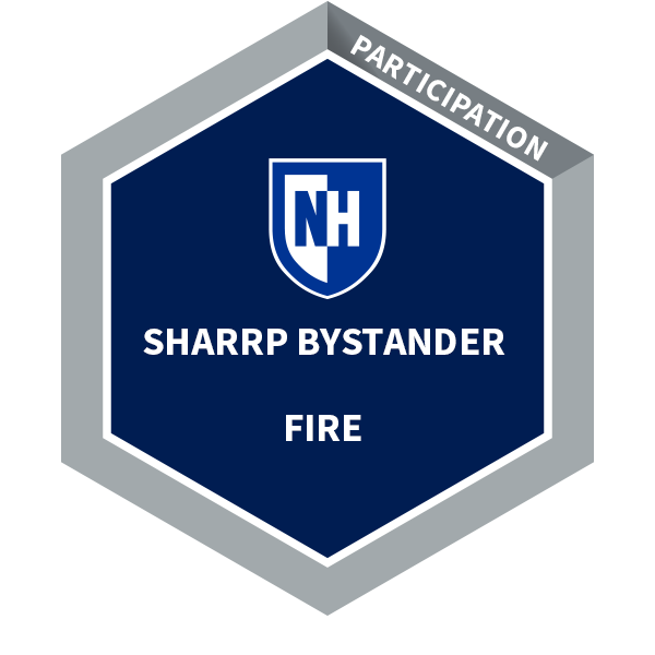 SHARPP Bystander Badge
