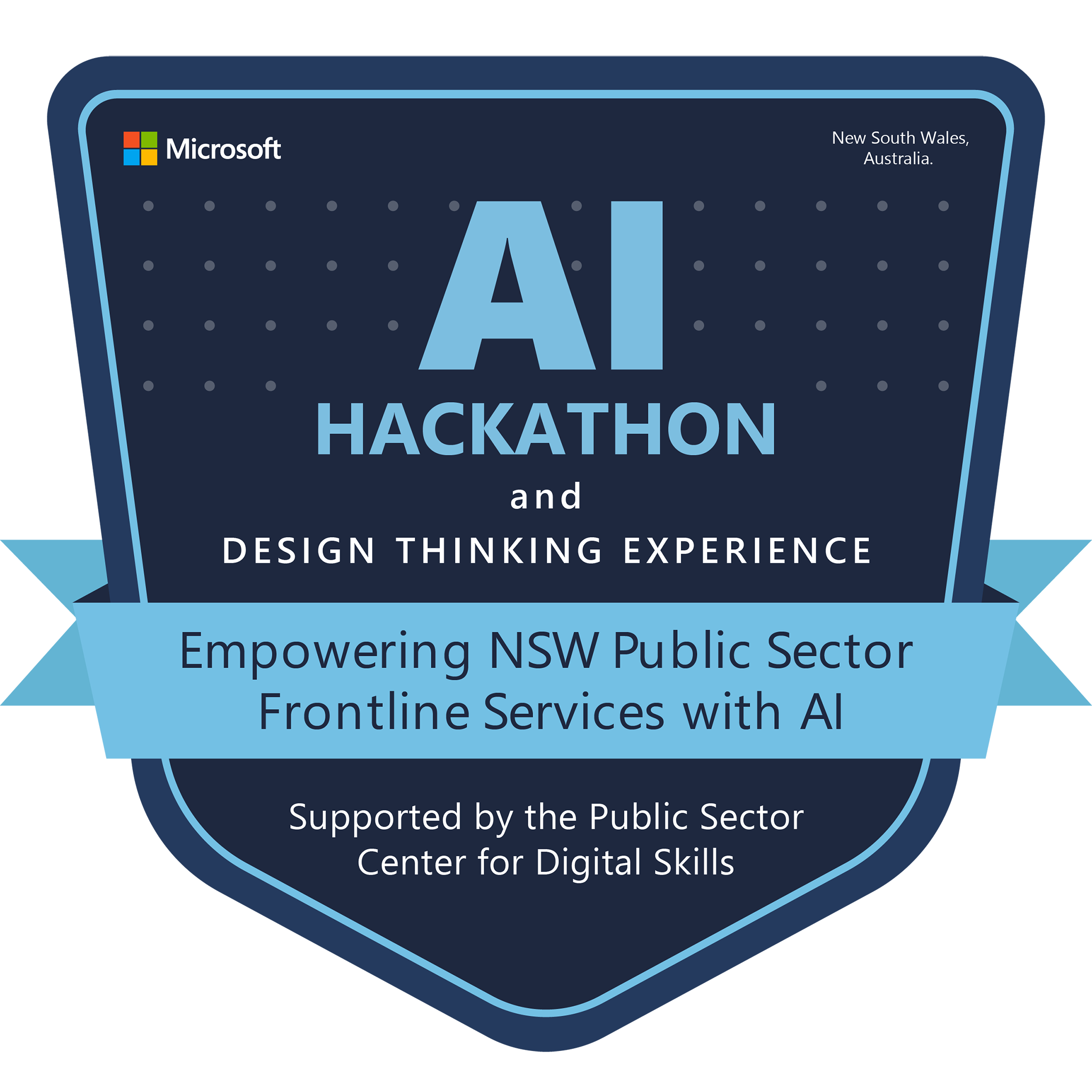 Public Sector AI Hackathon and Design Thinking Experience - Credly