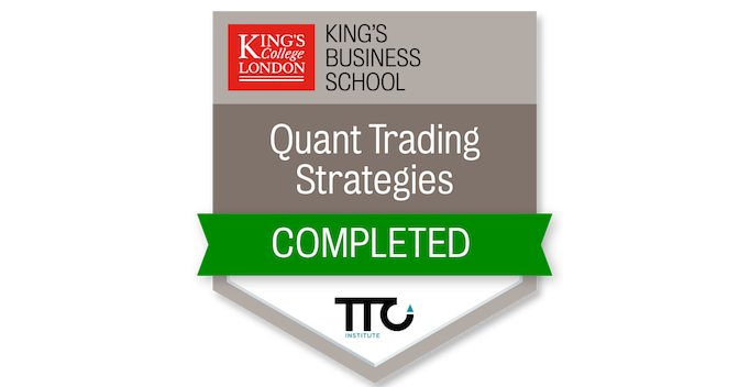 Quant Trading Strategies - Credly