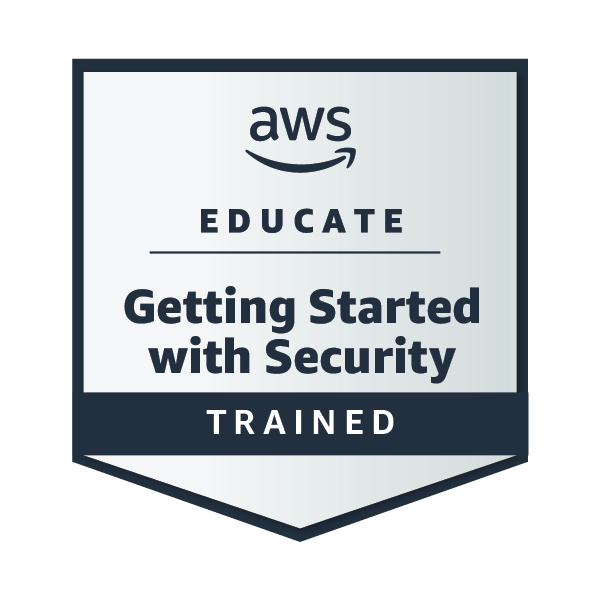 AWS Educate Getting Started with Security - Training Badge