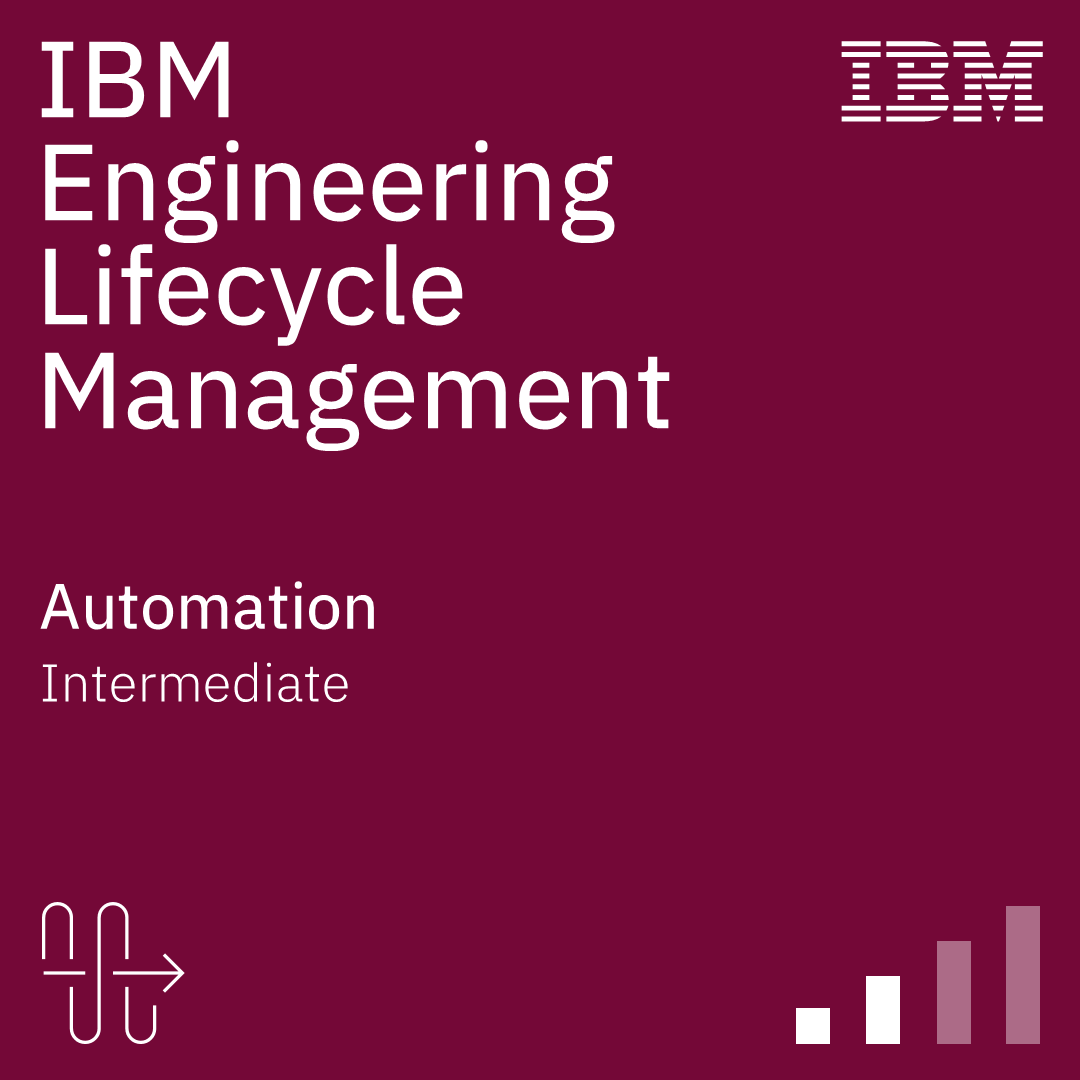 IBM Engineering Lifecycle Management Intermediate