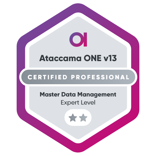 Ataccama ONE v13 | MDM Certified Professional : Expert