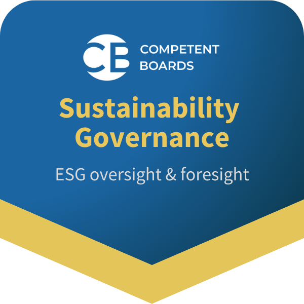 Sustainability Governance micro-credential: How to Build ESG Oversight and Foresight