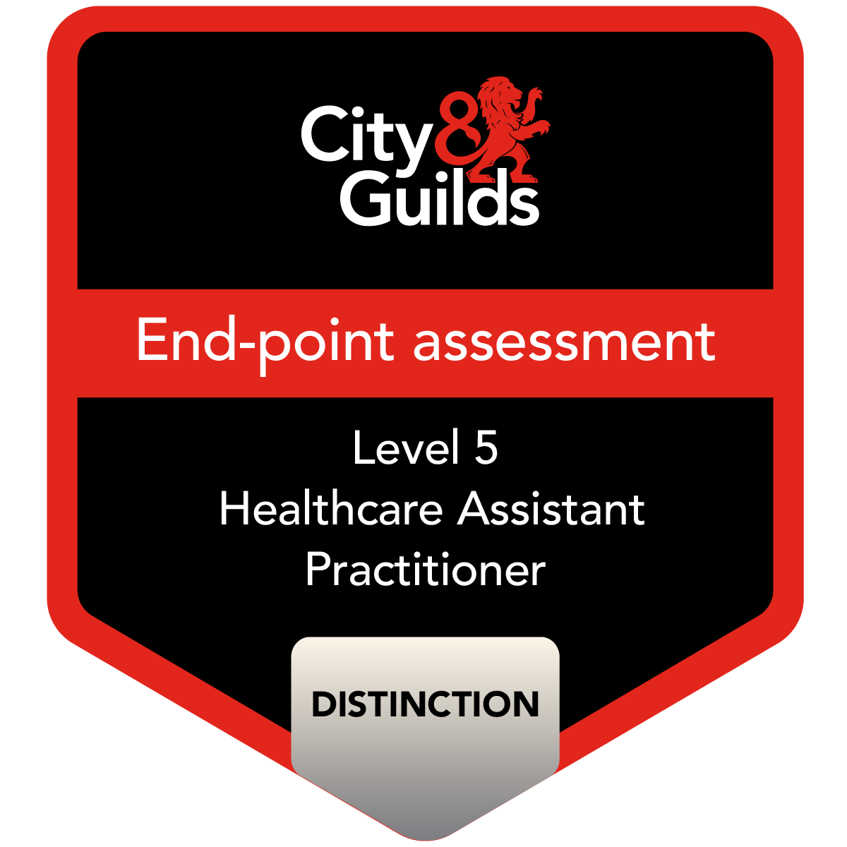 957612 Level 5 Endpoint Assessment for Healthcare Assistant Practitioner Distinction Credly