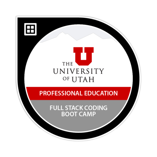 Full Stack Coding Boot Camp - Credly