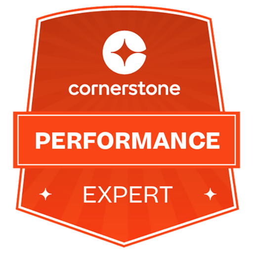 Cornerstone Performance Expert - Credly