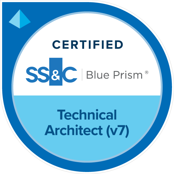 SS&C | Blue Prism® Technical Architect (v7) Certification