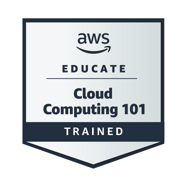 AWS Educate Introduction to Cloud 101 - Training Badge
