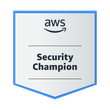 AWS Knowledge Security Champion badge