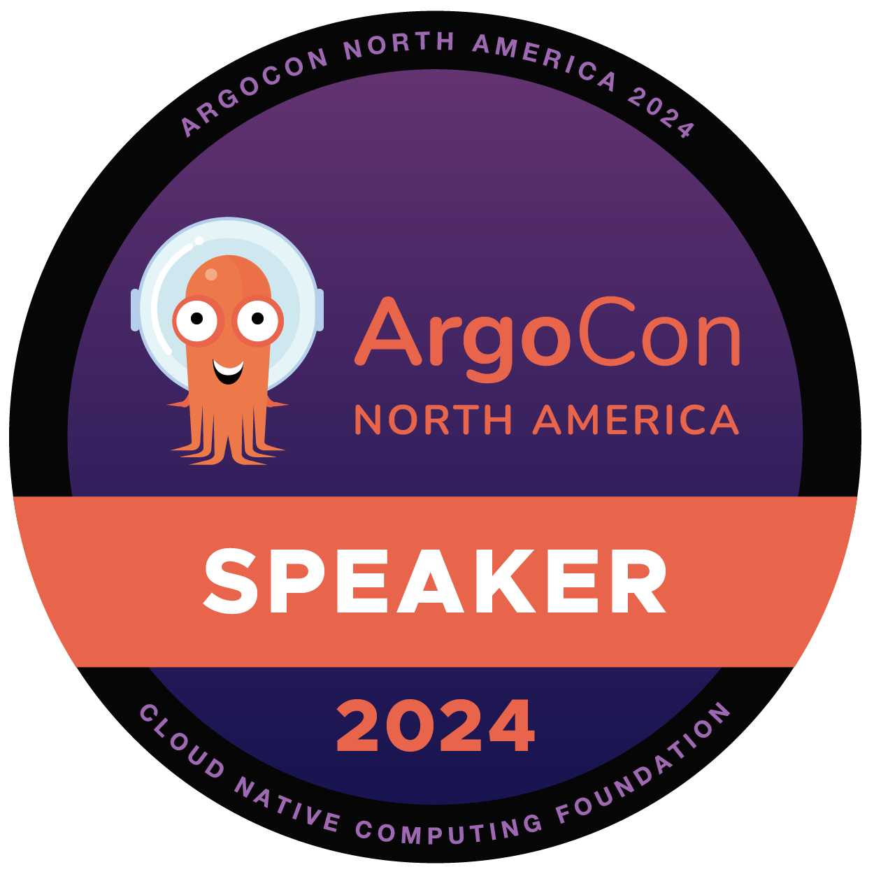 ArgoCon NA 2024 Speaker Badge