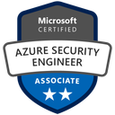 Microsoft Certified: Azure Security Engineer Associate logo