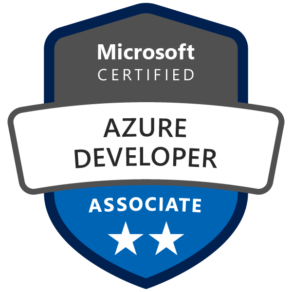 Microsoft Certified: Azure Developer Associate logo