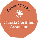 Claude Certified Associate - Foundations badge