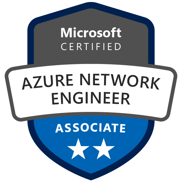 Microsoft Certified: Azure Network Engineer Associate logo