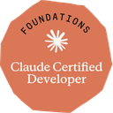Claude Certified Developer - Foundations badge