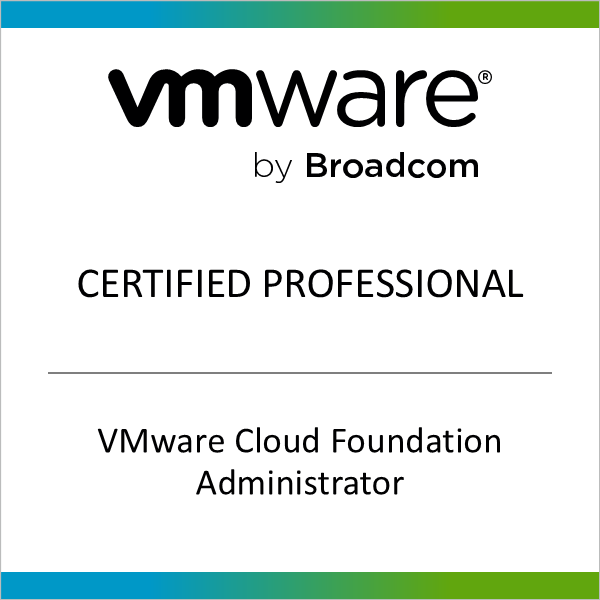 VMware Certified Professional - VMware Cloud Foundation Administrator