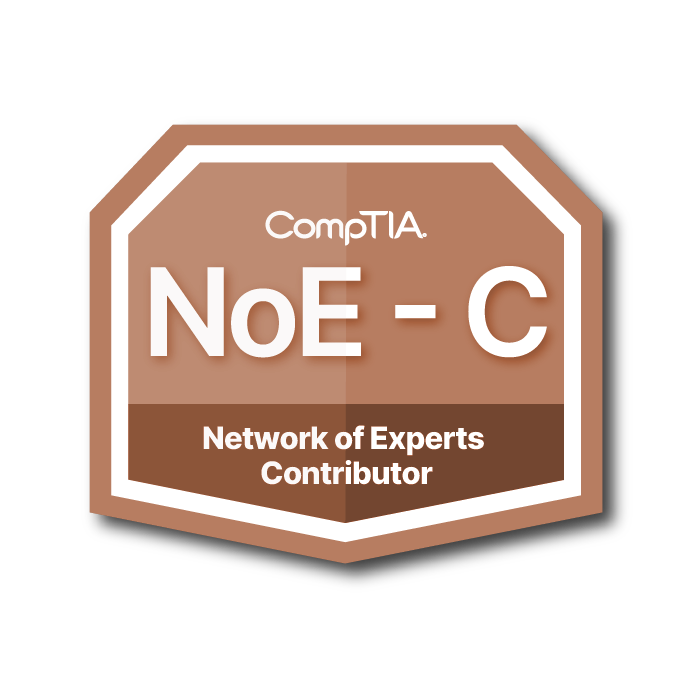 CompTIA Network of Experts โ Contributor (NoE-C)