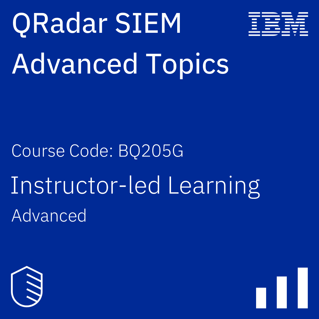QRadar SIEM Advanced Topics