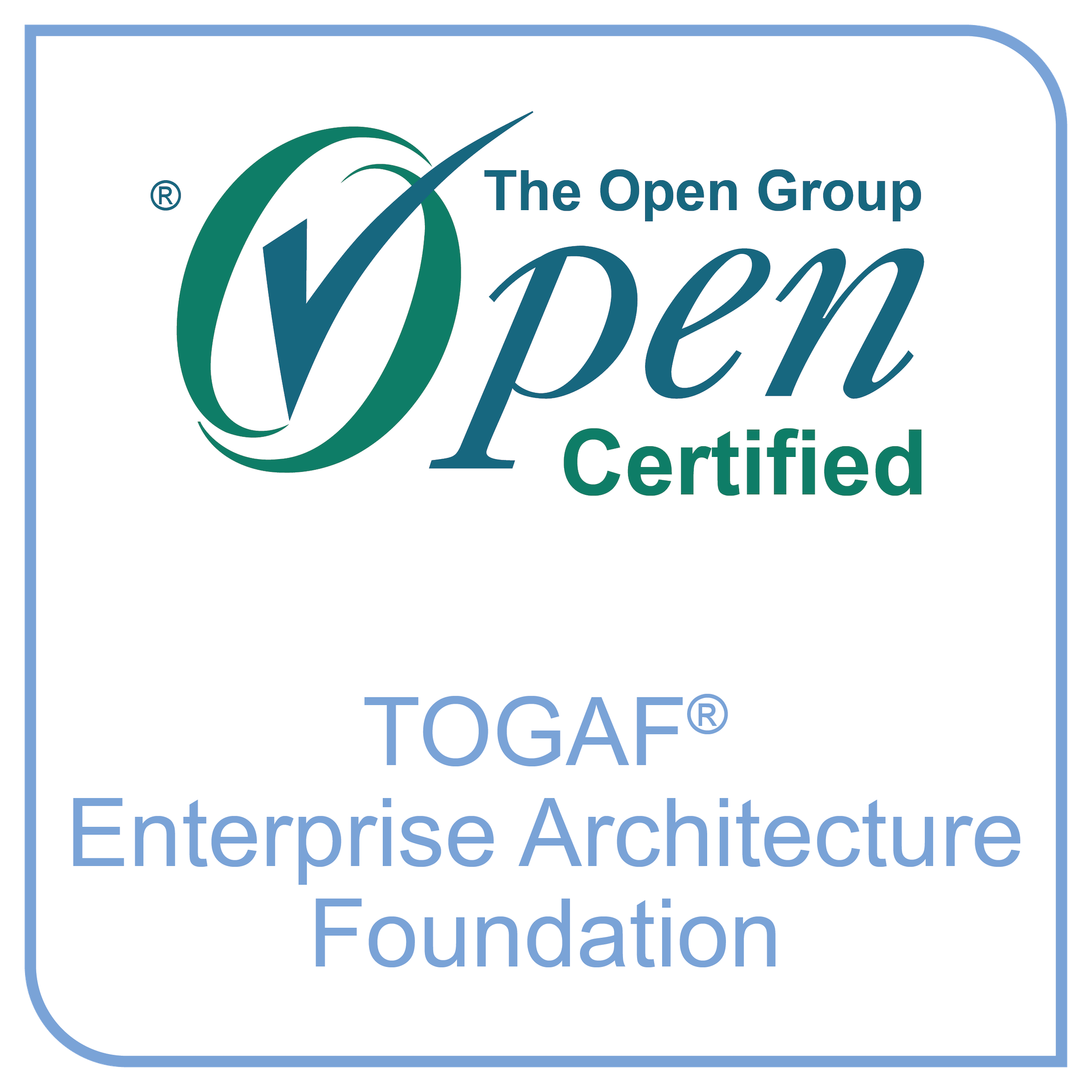 The Open Group Certified: TOGAF® Enterprise Architecture Foundation The Open Group Certified: TOGAF® Enterprise Architecture Foundation