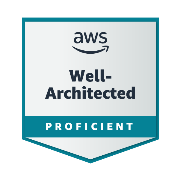Well-Architected Proficient Well-Architected Proficient