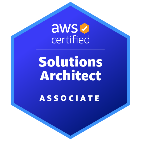 AWS-SAA Certified Badge