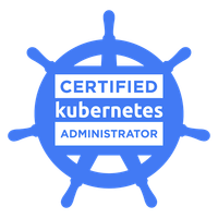 Certified Kubernetes Administrator badge