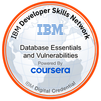 IBM: Database Essentials and Vulnerabilities By Coursera
