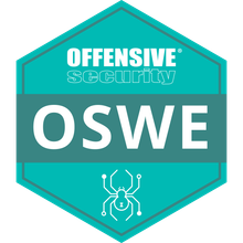 Offensive Security Web Expert (OSWE) official certification badge