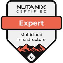 Nutanix Certified Expert - Multicloud Infrastructure (NCX-MCI) badge