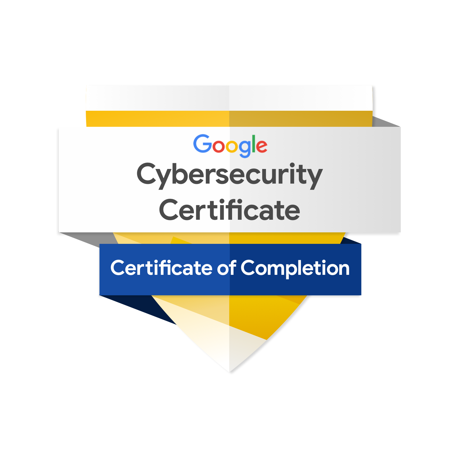 Google Cybersecurity badge