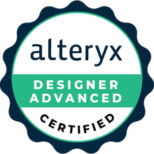 Alteryx Certification Badge