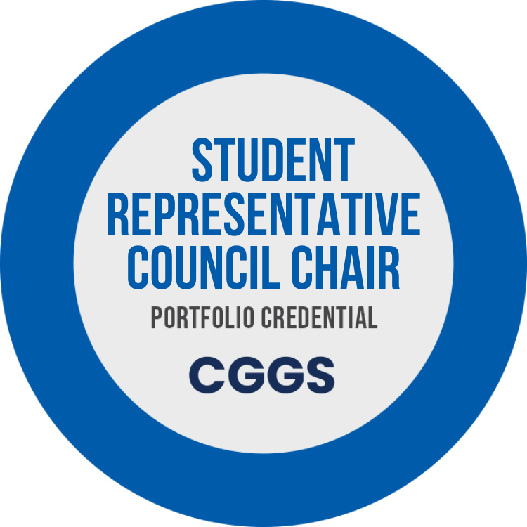 Student Representative Council Chair (Portfolio) - Credly
