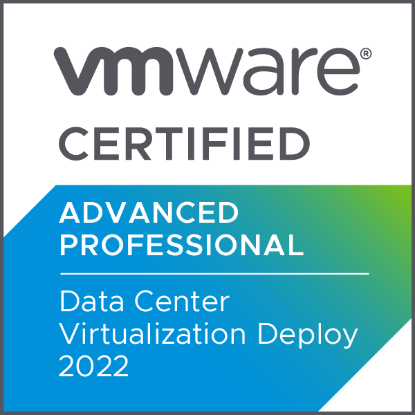 VMware Certified Advanced Professional - Data Center Virtualization Deploy 2022