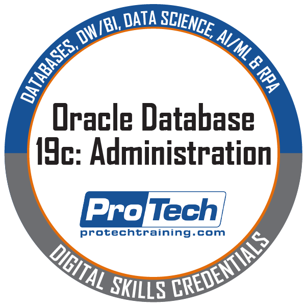 Oracle Database 19c: Administration - Credly