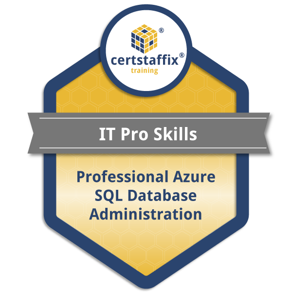 Professional Azure SQL Database Administration - Credly