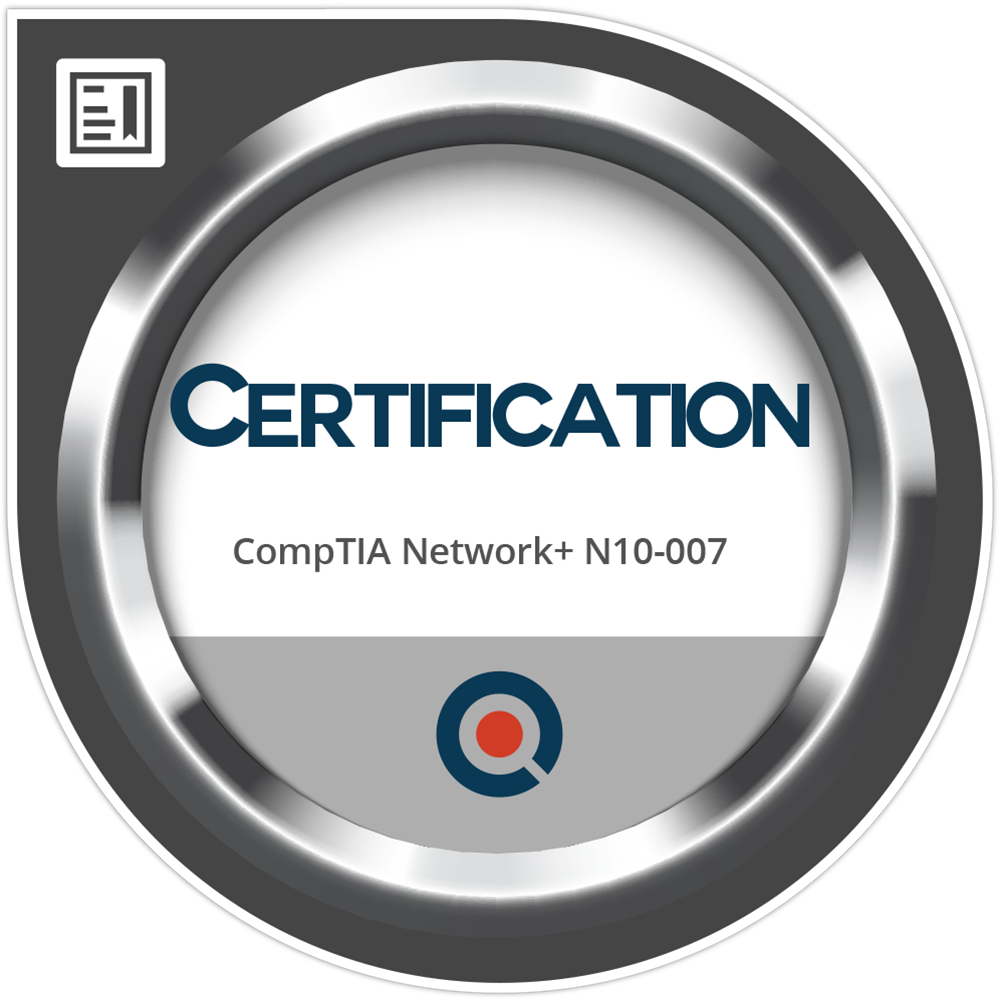 CompTIA Network+ N10-007 - Credly