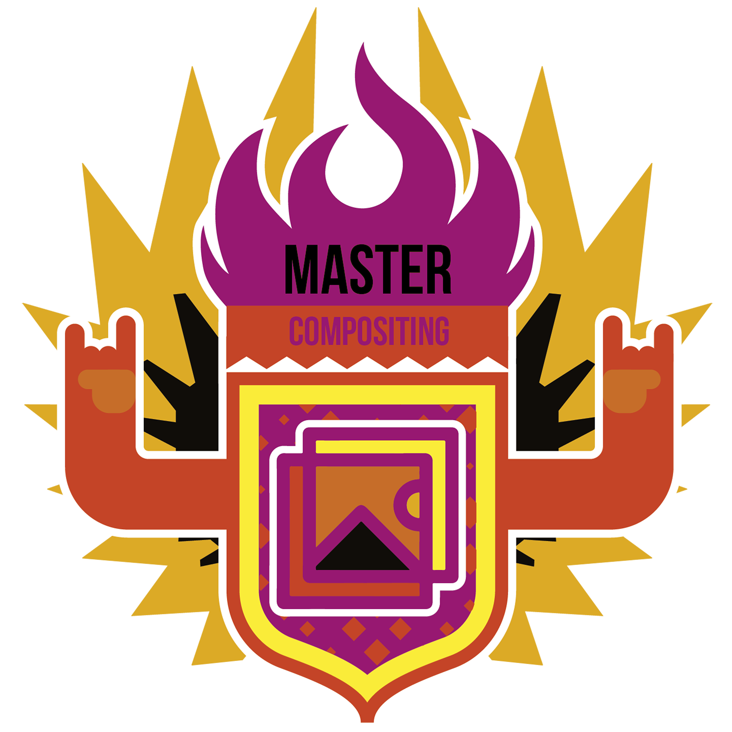 Compositing Level 4 Badge badge image. Issued by Texas State Technical College