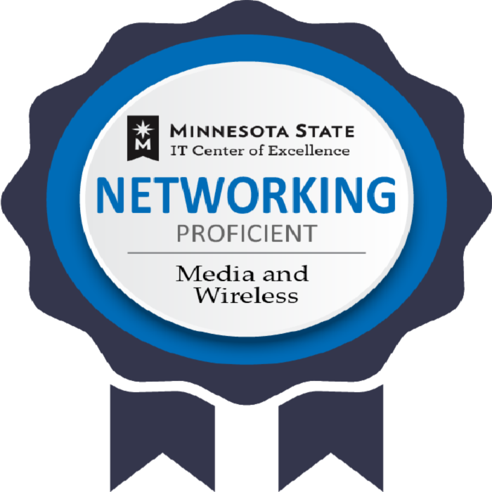 Introduction to Networking Media and Wireless Credly