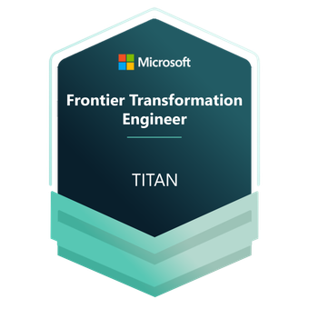Frontier Transformation Engineer badge