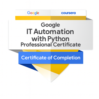 Google IT Automation with Python