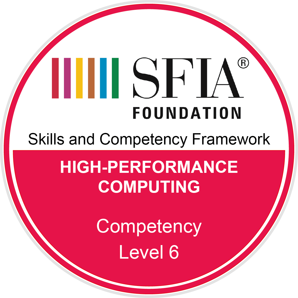 Highperformance computing Competency Level 6 Credly